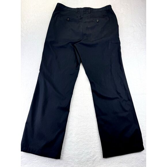 Under Armour Herringbone Golf Pants Black Chino Straight Performance 36. - Picture 5 of 9